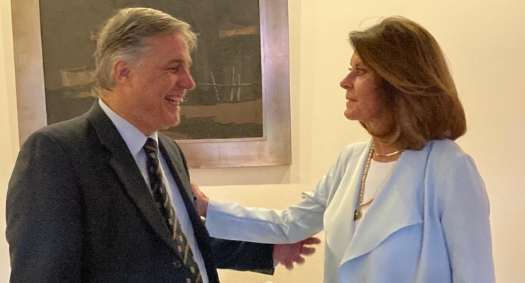 Balance tras la reunión entre la Vicepresidente y Canciller de Colombia y el Canciller de Uruguay