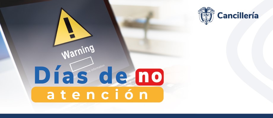 Misiones de Colombia en el exterior no tendrán atención al público este miércoles 1 de mayo de 2024