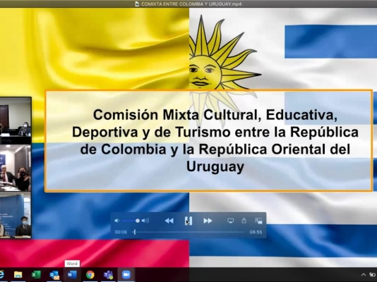 Colombia y Uruguay fortalecen lazos de amistad con el nuevo programa de cooperación bilateral