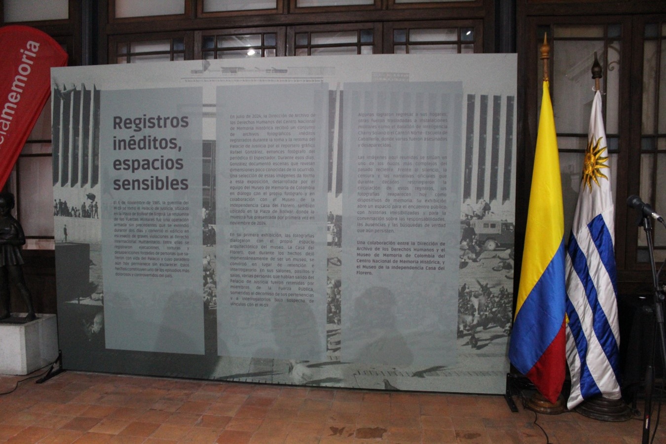 Registros inéditos sobre la toma y retoma del Palacio de Justicia. Créditos: Embajada de Colombia en Uruguay