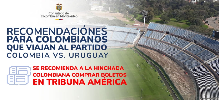 Recomendación de Compra de Entradas: Colombia vs. Uruguay