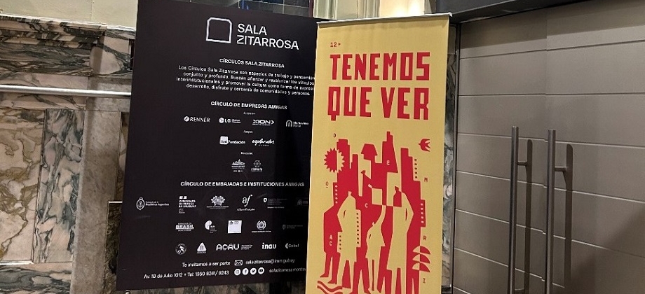 Colombia participó en el Festival Internacional de Cine y Derechos Humanos de Uruguay