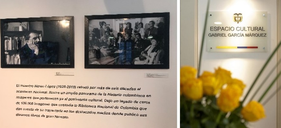 La Embajada de Uruguay en Colombia inaugura la exposición permanente de fotografías de Gabriel García Márquez 