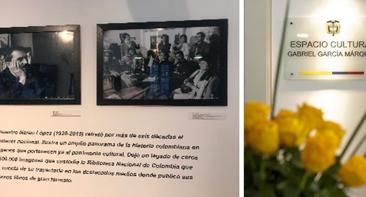 La Embajada de Uruguay en Colombia inaugura la exposición permanente de fotografías de Gabriel García Márquez 