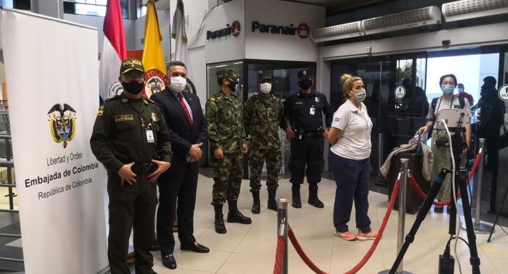 Regresaron a Colombia 145 connacionales desde Paraguay y Uruguay el día de ayer